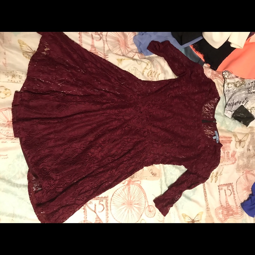 fish bowl red dress